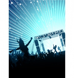 Party background vector image