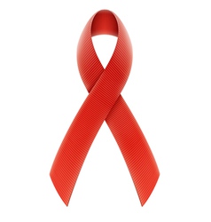 AIDS Awareness Ribbon vector image