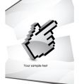 Digital cursor vector image
