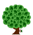 Eco tree vector image