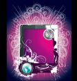 Music poster vector image