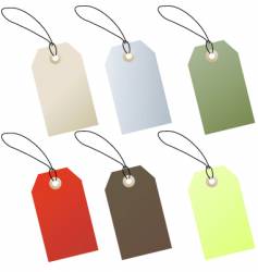 Sale tags vector image