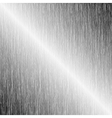 Brushed metal template background vector image