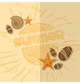 Summer Beach Background Summer Beach Background vector image