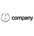 Safety key logo vector image