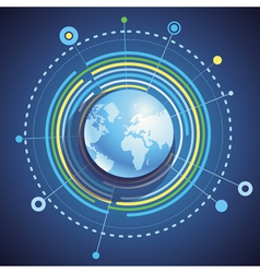 Internet concept vector image