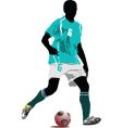 Soccer vector image