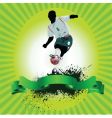 Football background vector image