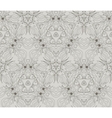 Seamless wallpaper with floral ornament vector image