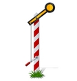 Railroad semaphore vector image