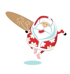 Extreme Santa vector image