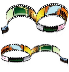 Filmstrip vector image
