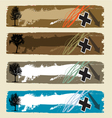 Grunge banner Grunge banner vector image