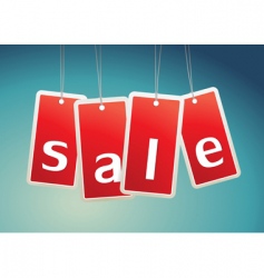 Sale labels vector image