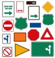 Road signs vector image
