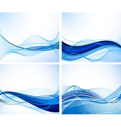 Water background vector image