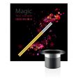 Magic background vector image