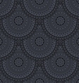 Seamless backgrond with circles vector image
