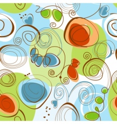 Floral pattern vector image