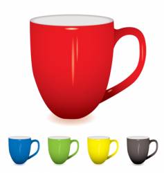 Coffee cup variation vector image