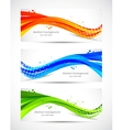Set of banners vector image