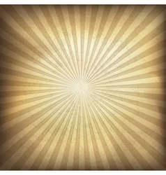 Vintage background with rays vector image