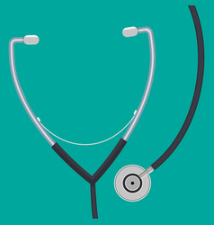 Medical stethoscope or phonendoscope Medical stethoscope or phonendoscope vector image