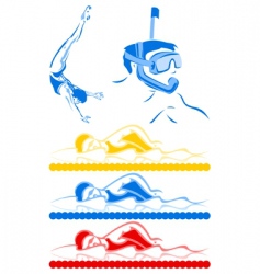 Aquatics vector image
