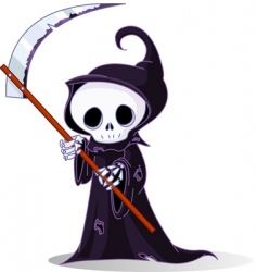 Grim reaper vector image
