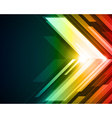 Abstract technology light background vector image