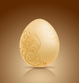 Happy easter egg vector image