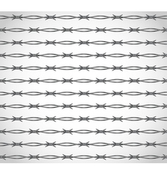 Barbed wire Seamless background vector image