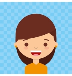 Female avatar design vector image
