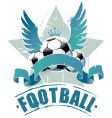 Football vector image
