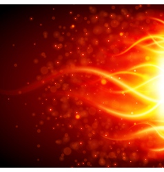 Abstract Flame vector image