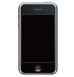 Modern smartphone Modern smartphone vector image