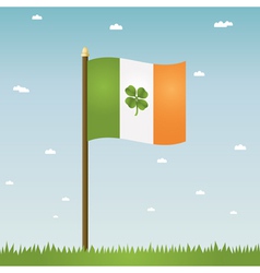 Flag of ireland vector image