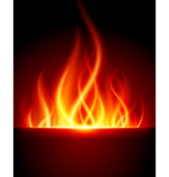 Abstract Flame vector image