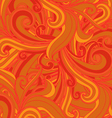 Retro floral background vector image
