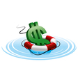 Financial crash Financial crash vector image