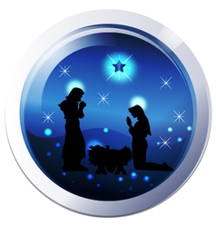 Nativity scene vector image