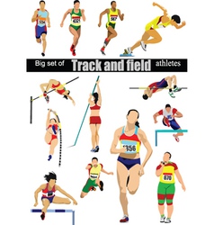 Runner silhouette vector image