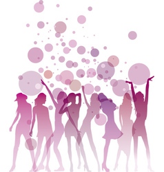 Ladies Night vector image