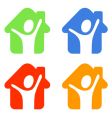 Pictogram happy vector image