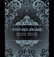 Vintage frame vector image