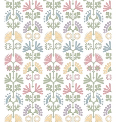 Floral background vector image