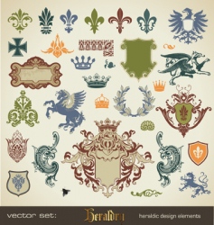 Heraldry vector image