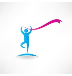 Free callisthenics icon Free callisthenics icon vector image