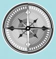 Compass vector image