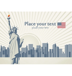 New York vector image